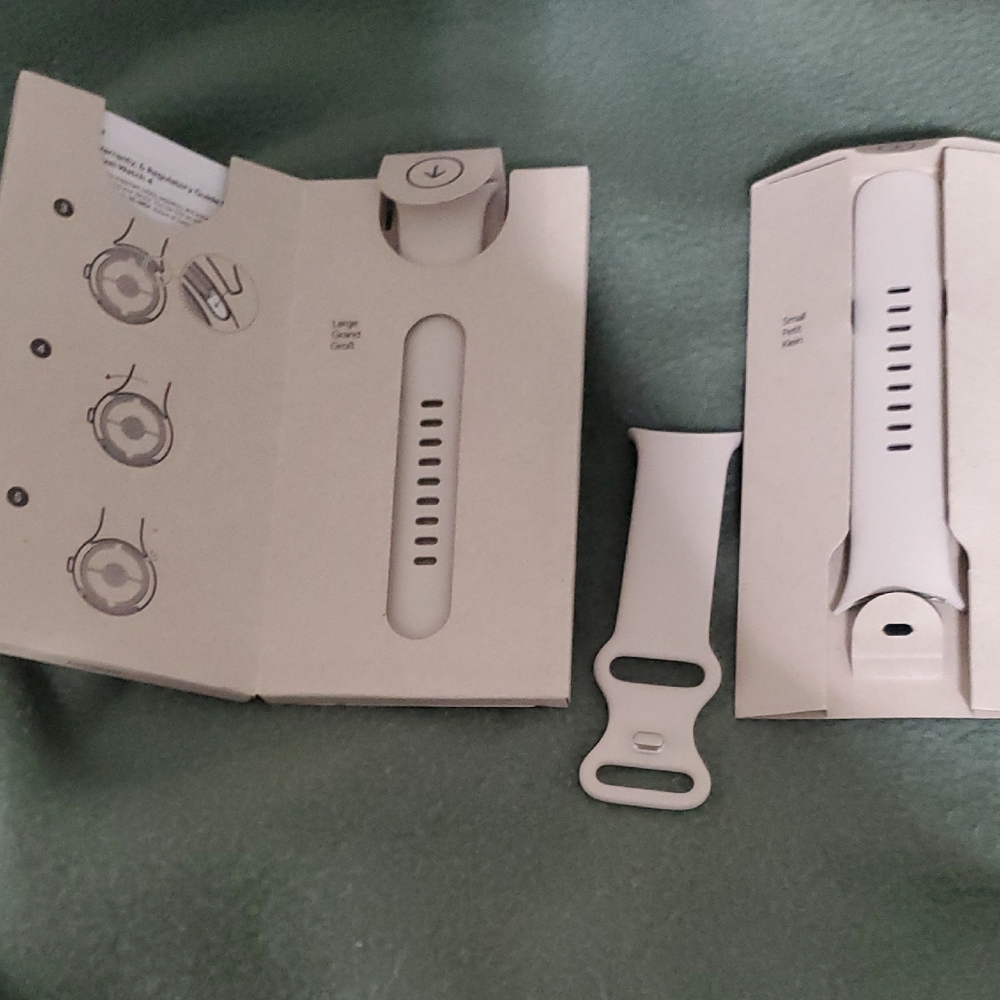 White Wearable Wristband